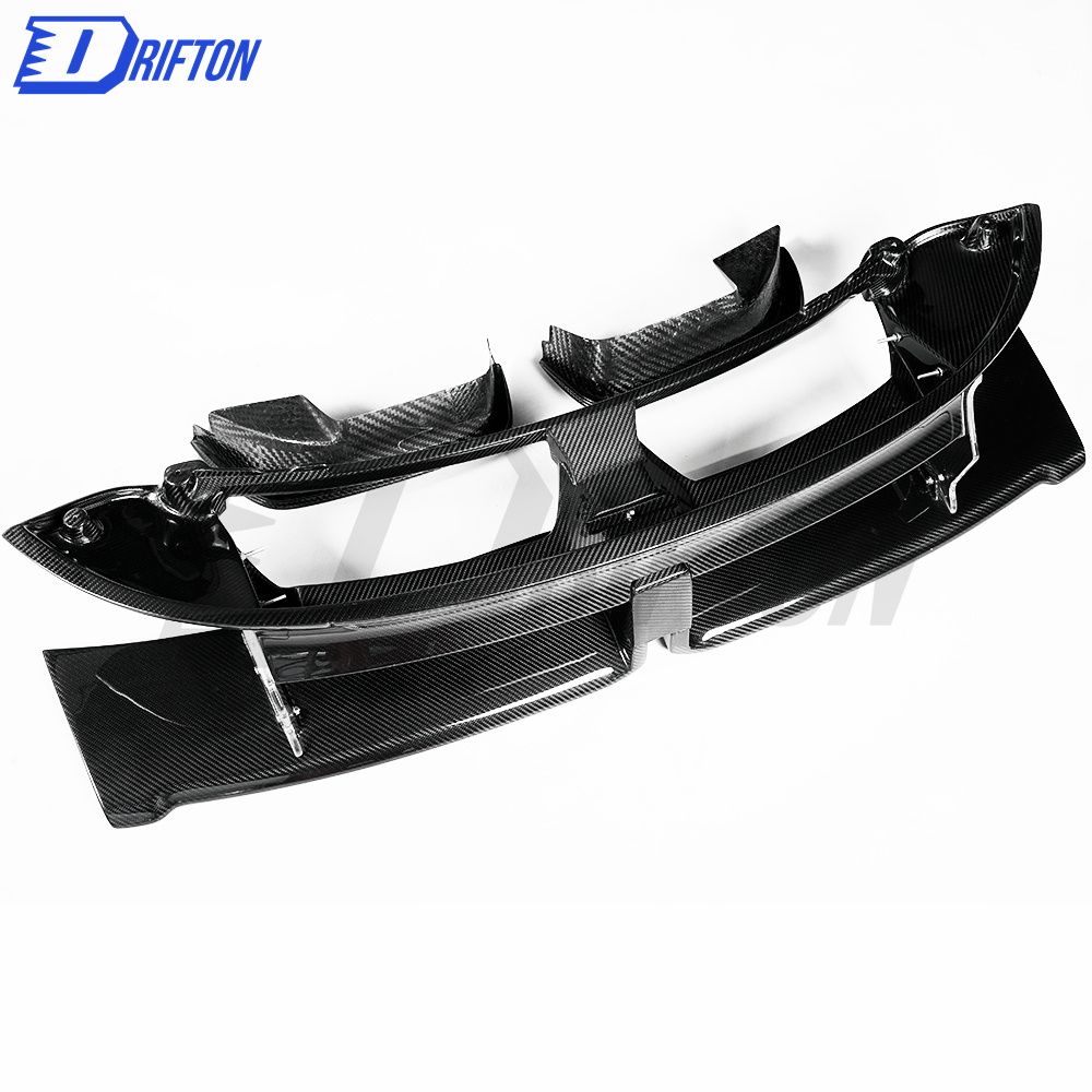 Techart Style Dry Carbon Fiber Rear Spoiler For Porsche 911 992 Carrera S 2019-2023