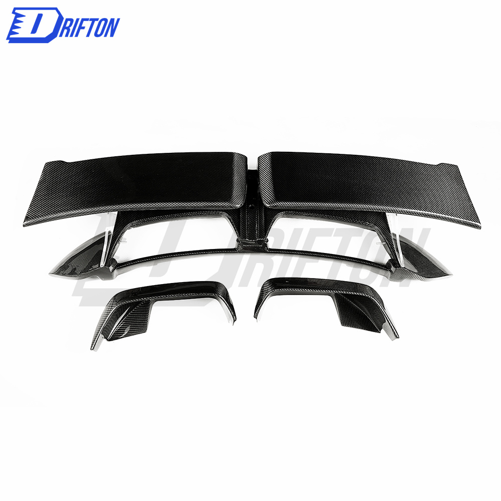 Techart Style Dry Carbon Fiber Rear Spoiler For Porsche 911 992 Carrera S 2019-2023