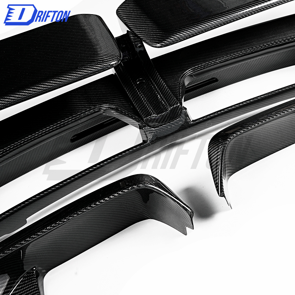 Techart Style Dry Carbon Fiber Rear Spoiler For Porsche 911 992 Carrera S 2019-2023