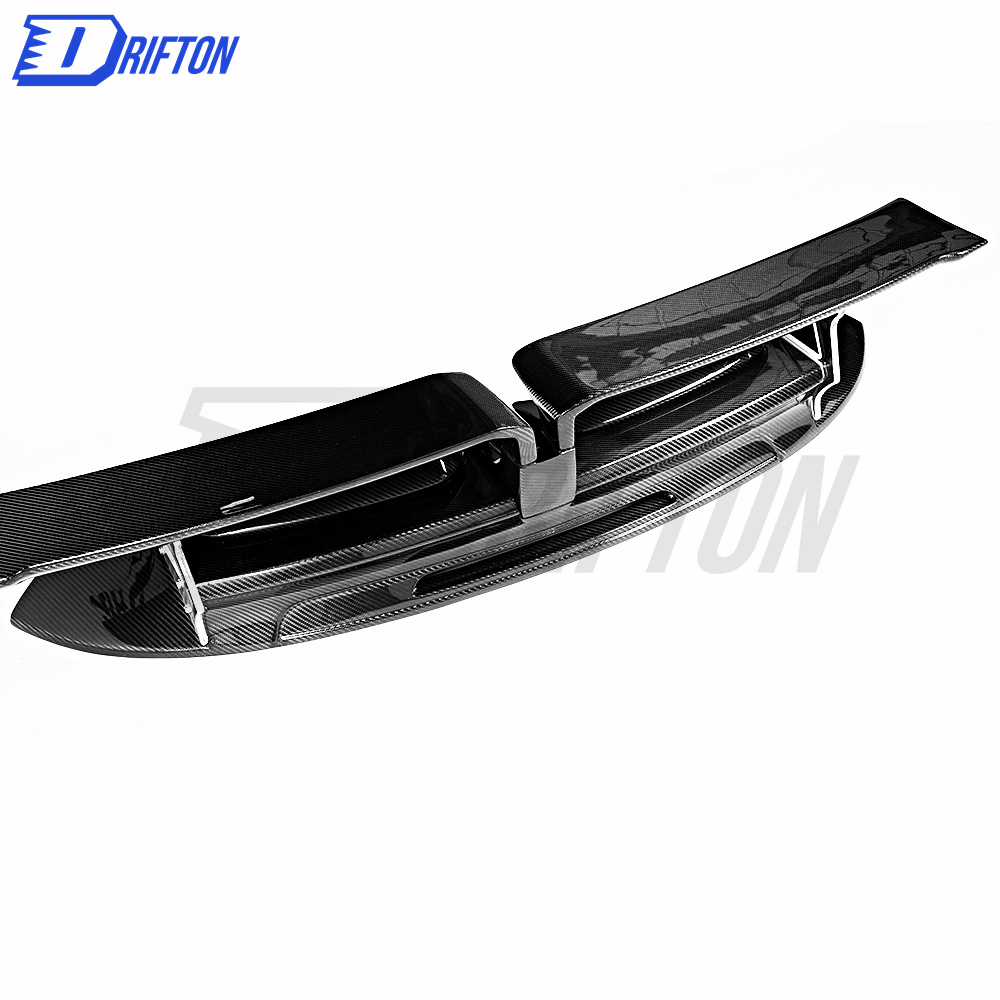 Techart Style Dry Carbon Fiber Rear Spoiler For Porsche 911 992 Carrera S 2019-2023