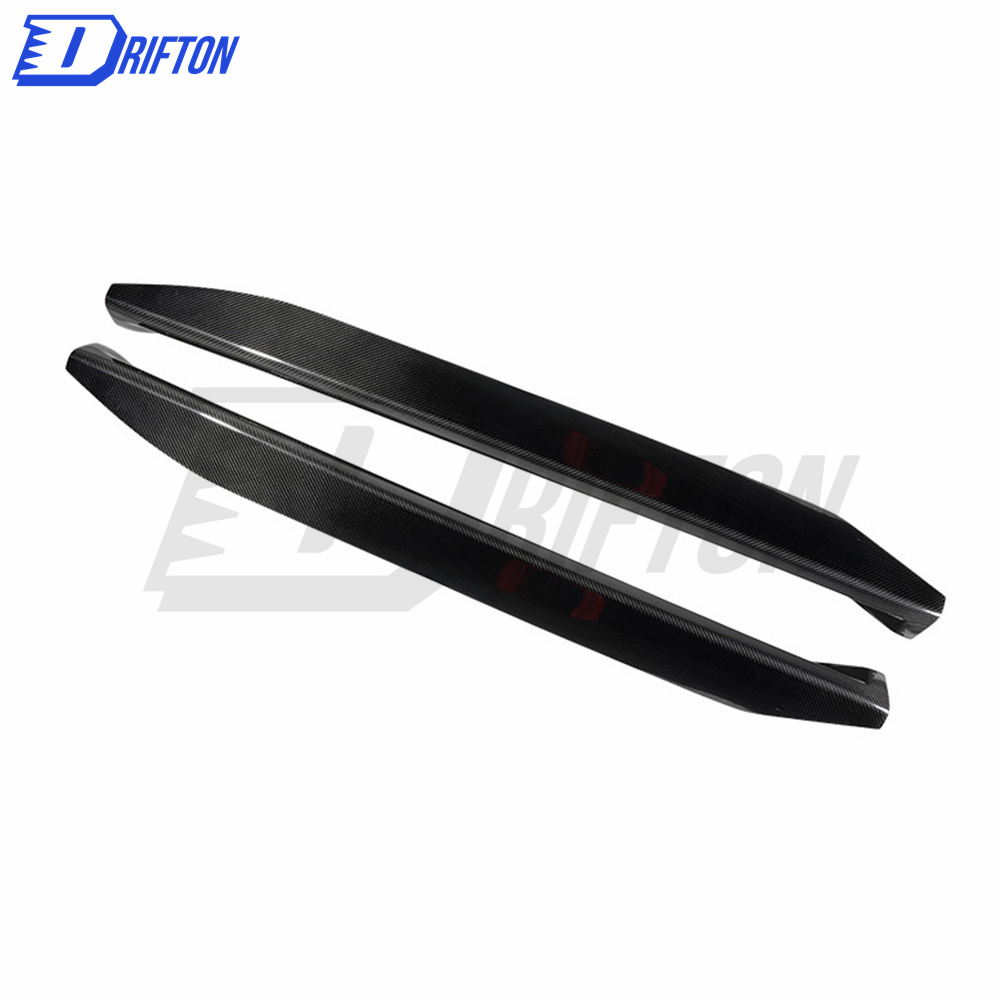 Techart Style Dry Carbon Fiber Side Skirt For Porsche 911 992 Carrera S 2019-2023