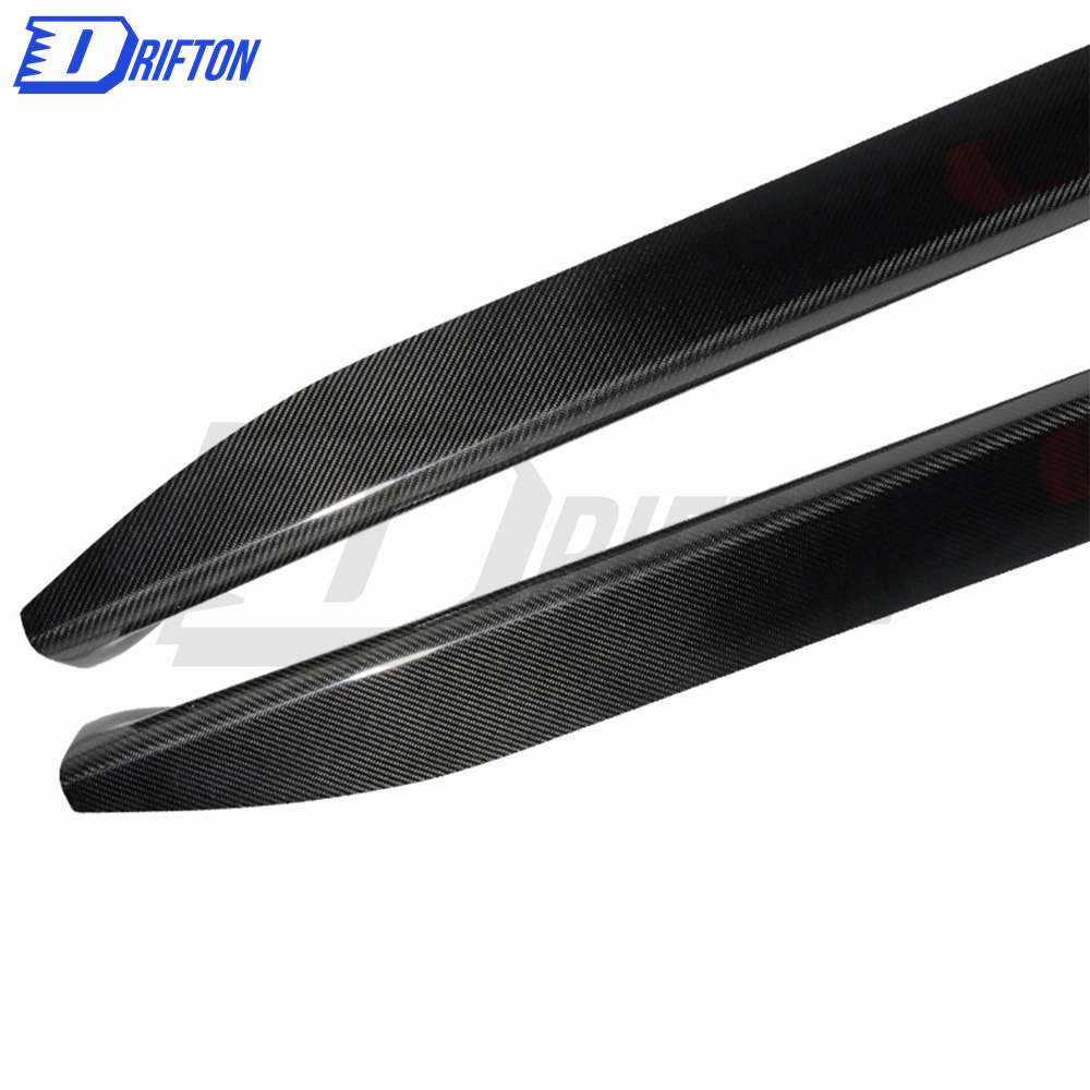 Techart Style Dry Carbon Fiber Side Skirt For Porsche 911 992 Carrera S 2019-2023