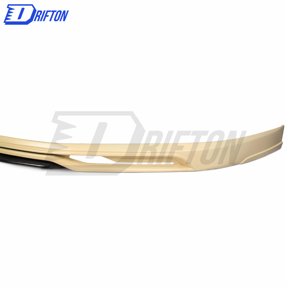 Techart Style Dry Carbon Fiber With Portion Primer Front Lip For Porsche 911 992 Carrera S 2019-2023