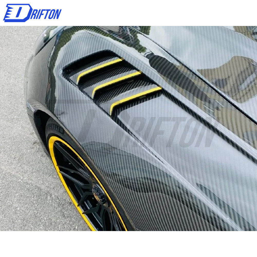 TopCar Style Dry Carbon Fiber Fenders For Porsche 911 992 Carrera S 2019-2023