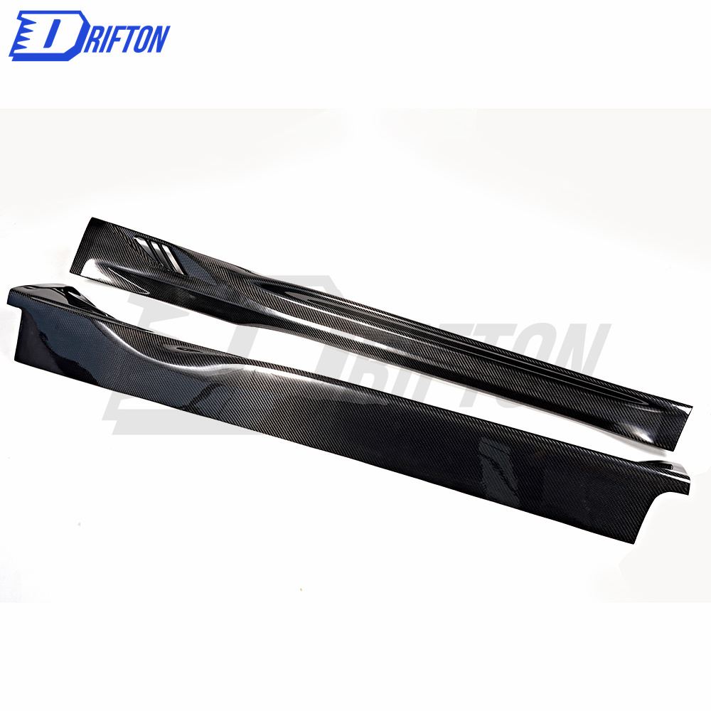 Z007 Style Dry Carbon Fiber Side Skirt For Porsche 911 992 Carrera S 2019-2023