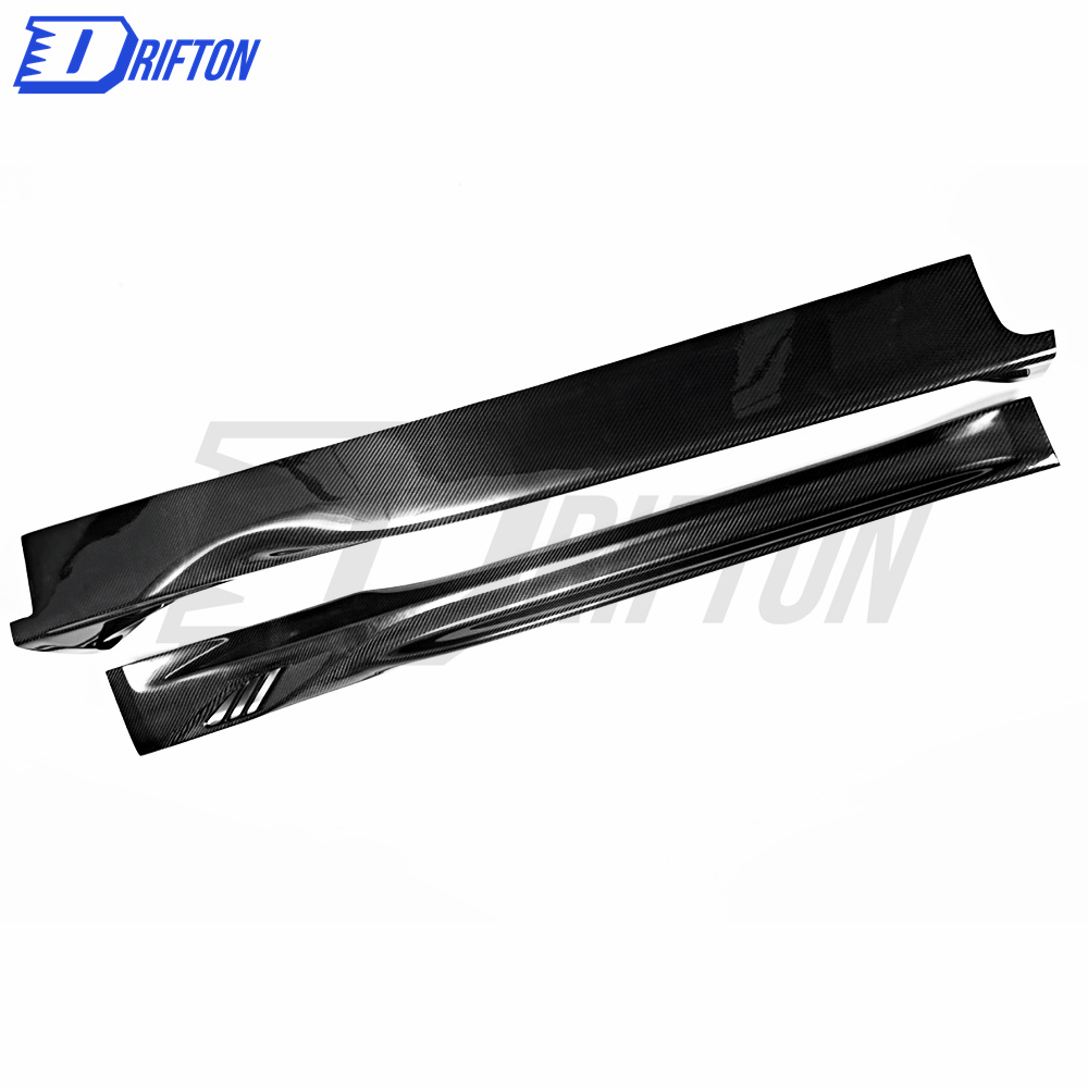 Z007 Style Dry Carbon Fiber Side Skirt For Porsche 911 992 Carrera S 2019-2023