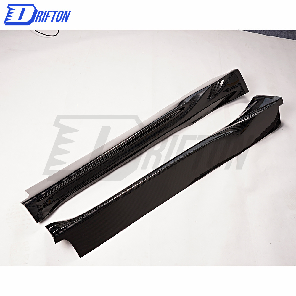 Z007 Style Dry Carbon Fiber Side Skirt For Porsche 911 992 Carrera S 2019-2023