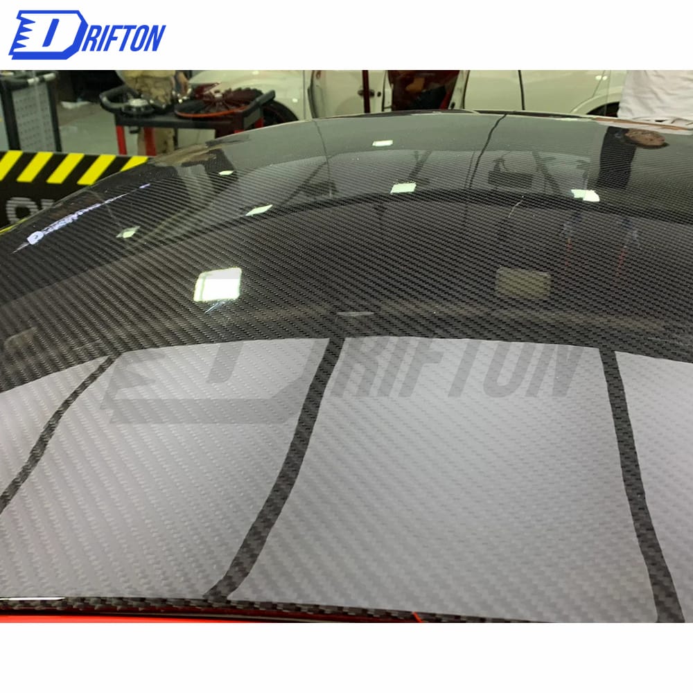 Dry Carbon Fiber Roof Cover For Porsche 911 992 Carrera S 2019-2023