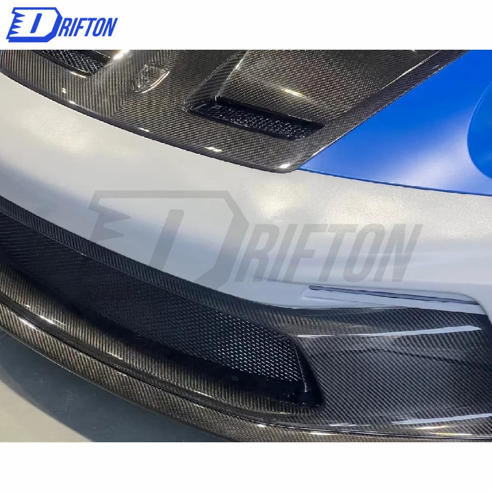 GT3 Style Dry Carbon Fiber With Portion Primer Body Kit For Porsche 911 992 Carrera S 2019-2023