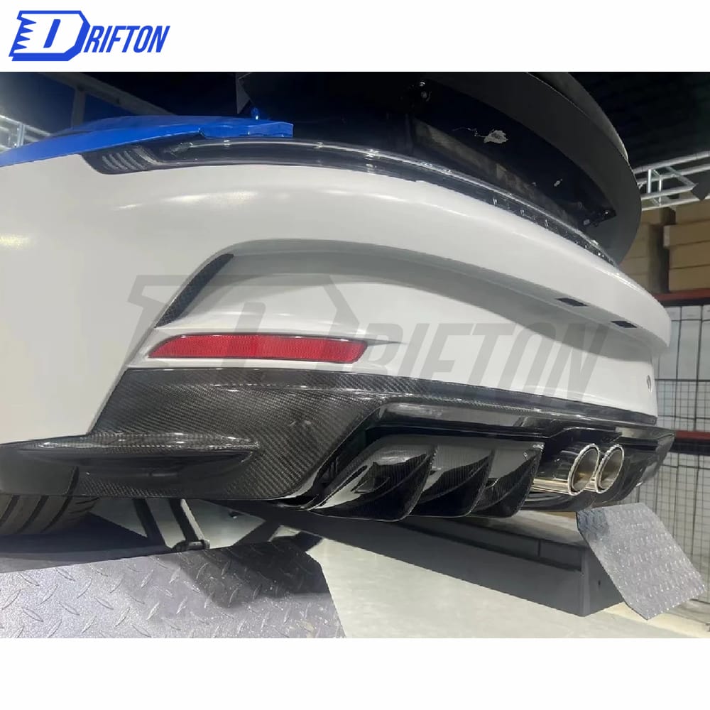 GT3 Style Dry Carbon Fiber With Portion Primer Body Kit For Porsche 911 992 Carrera S 2019-2023