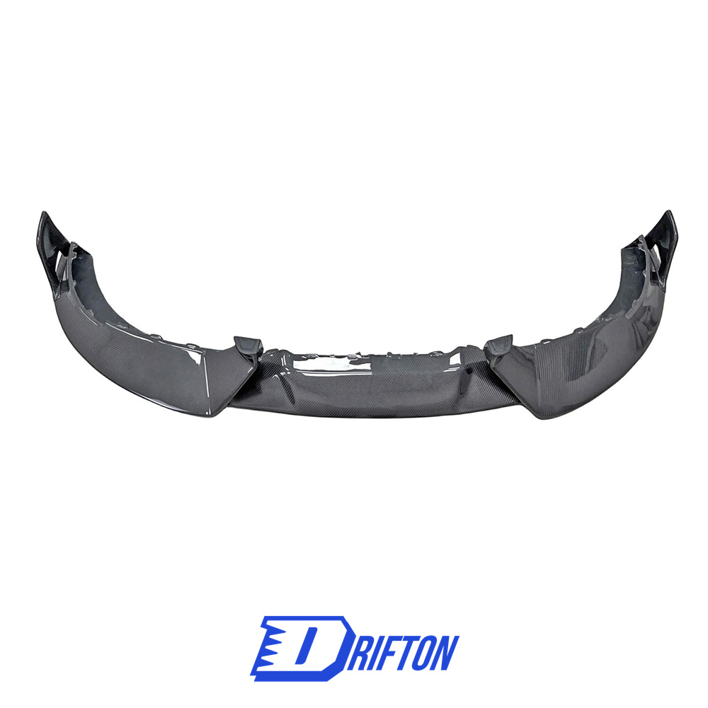 MSY Style Dry Carbon Fiber Front Lip For Porsche Taycan Turbo 2019-2020
