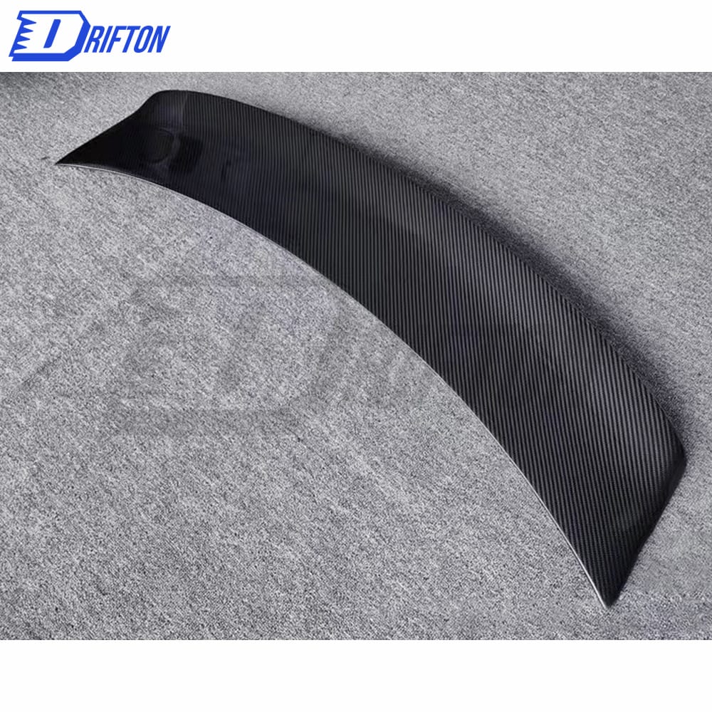 MSY Style Dry Carbon Fiber Rear Wing Spoiler For Porsche Taycan Turbo 2019-2020