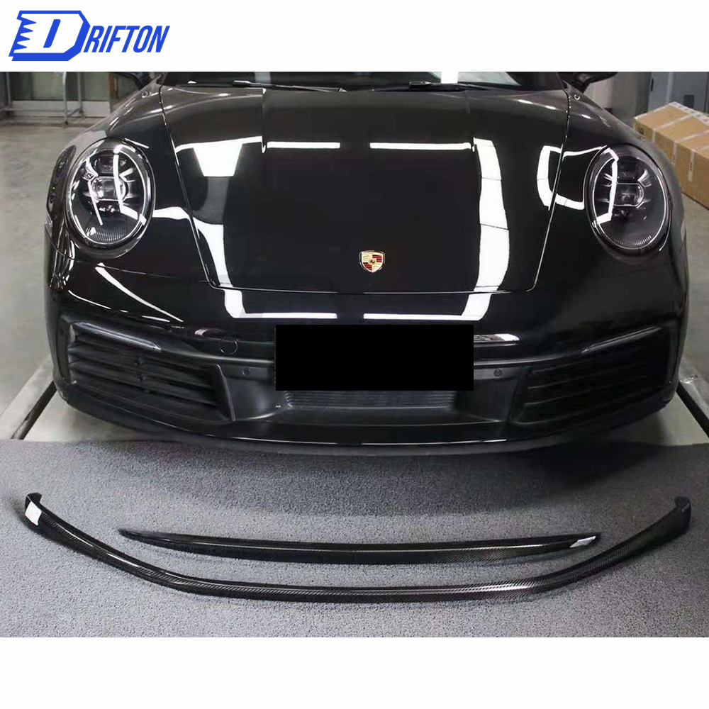 Paktechz Design Dry Carbon Fiber Rear Spoiler For Porsche 911 992 Carrera S 2019-2023
