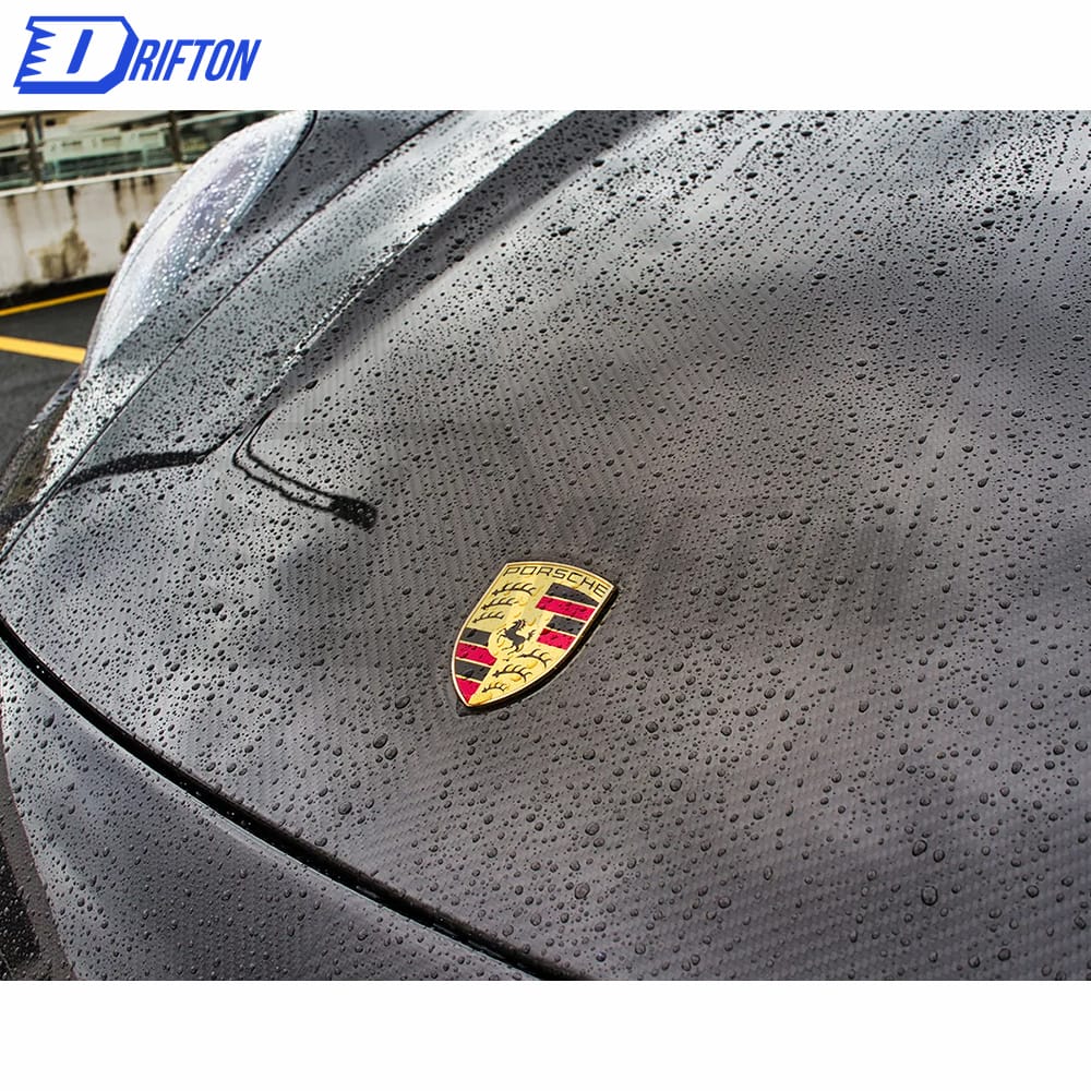 Paktechz Design Dry Carbon Fiber With Portion Primer Front Bumper For Porsche 911 992 2019-2023