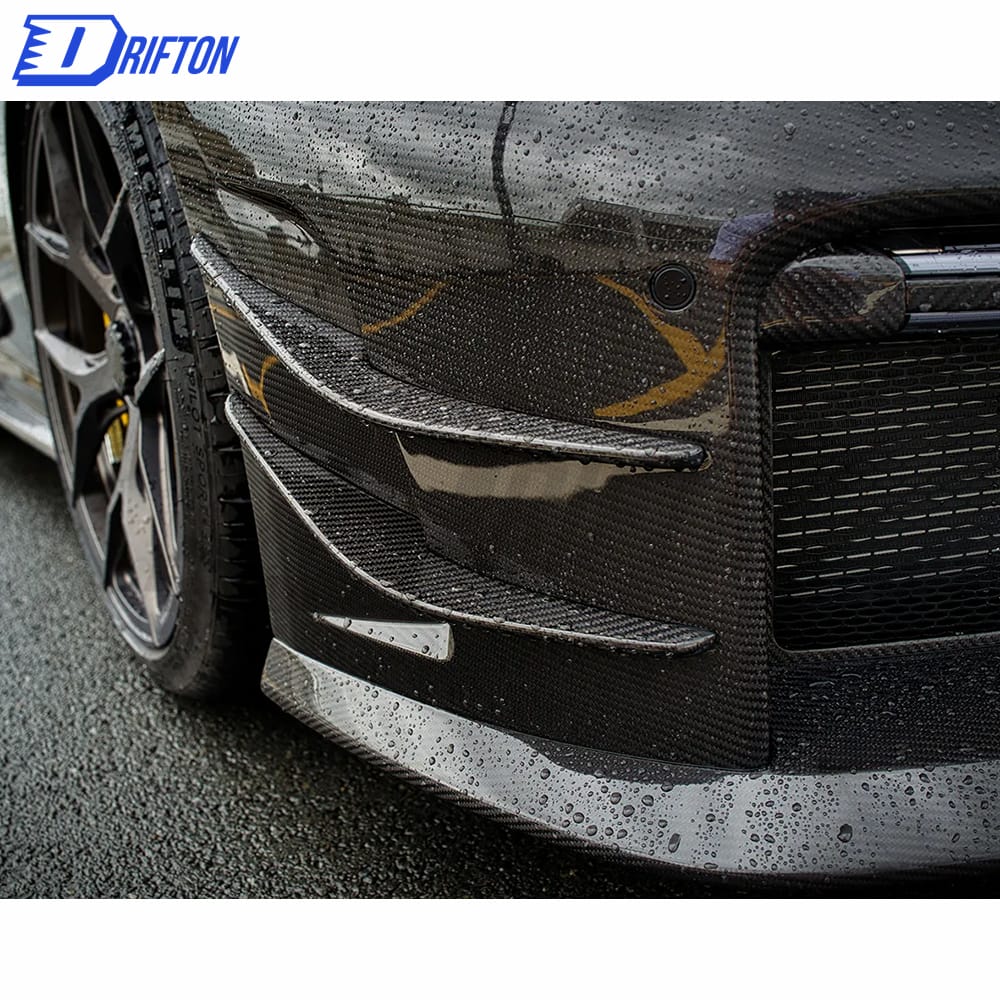 Paktechz Design Dry Carbon Fiber With Portion Primer Front Bumper For Porsche 911 992 2019-2023