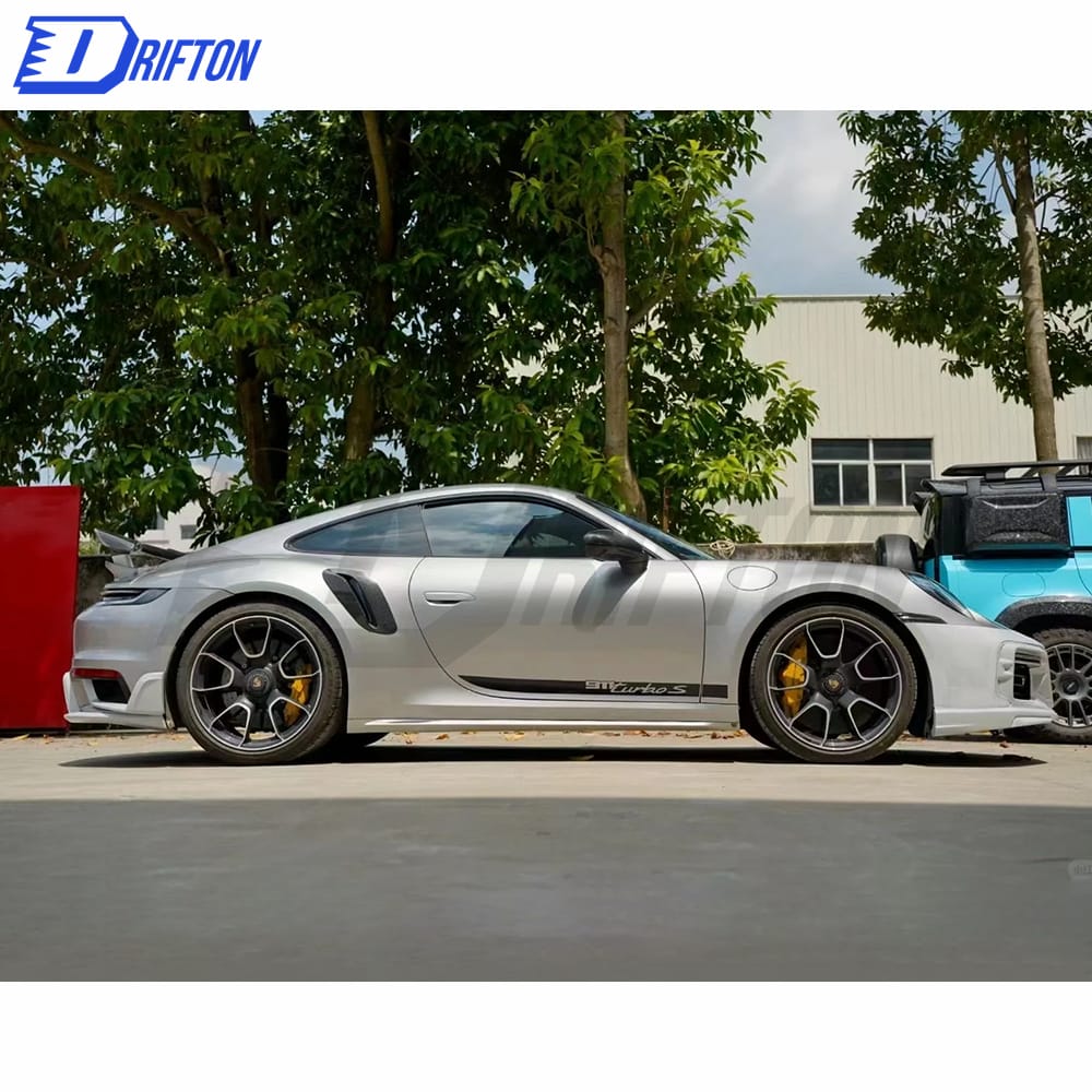 Techart Street R Style Dry Carbon Fiber Body Kit For Porsche 911 992 Turbo S
