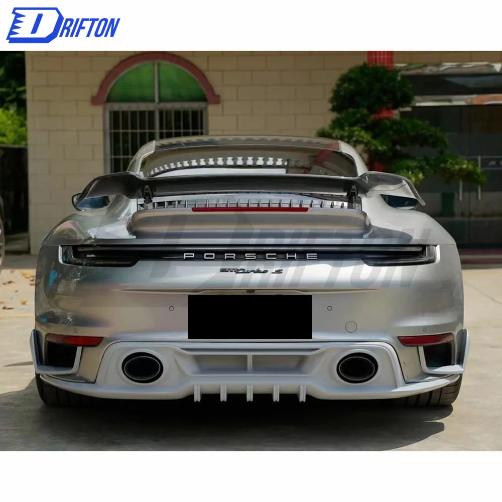 Techart Street R Style Dry Carbon Fiber Body Kit For Porsche 911 992 Turbo S