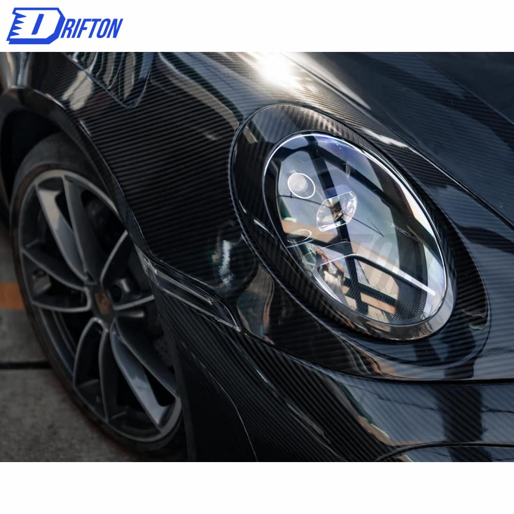 Topcar Stinger Style Dry Carbon Fiber Full Body Kit For Porsche 911 992 Carrera S 2019-2023