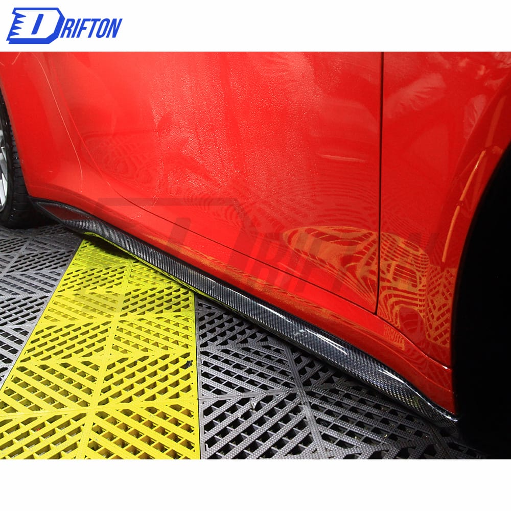 Turbo S Style Dry Carbon Fiber Side Skirt For Porsche 911 992 2019-2023