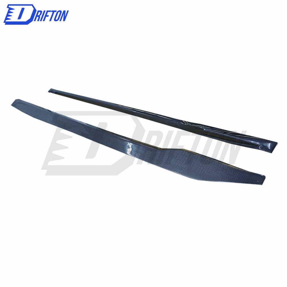 Turbo S Style Dry Carbon Fiber Side Skirt For Porsche 911 992 2019-2023
