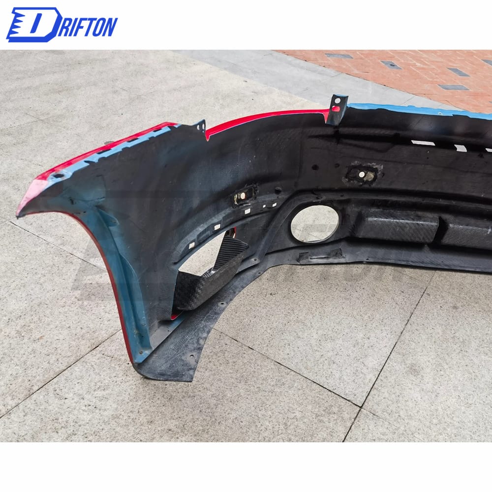 Turbo S Style Primed Dry Carbon Fiber Rear Bumper For Porsche 911 992 2019-2023