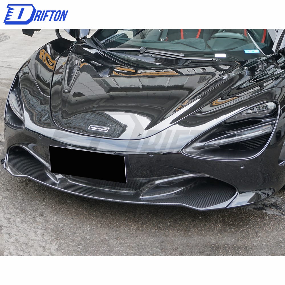 OEM Style Dry Carbon Fiber Front Lip For Mclaren 720S 2015-2017