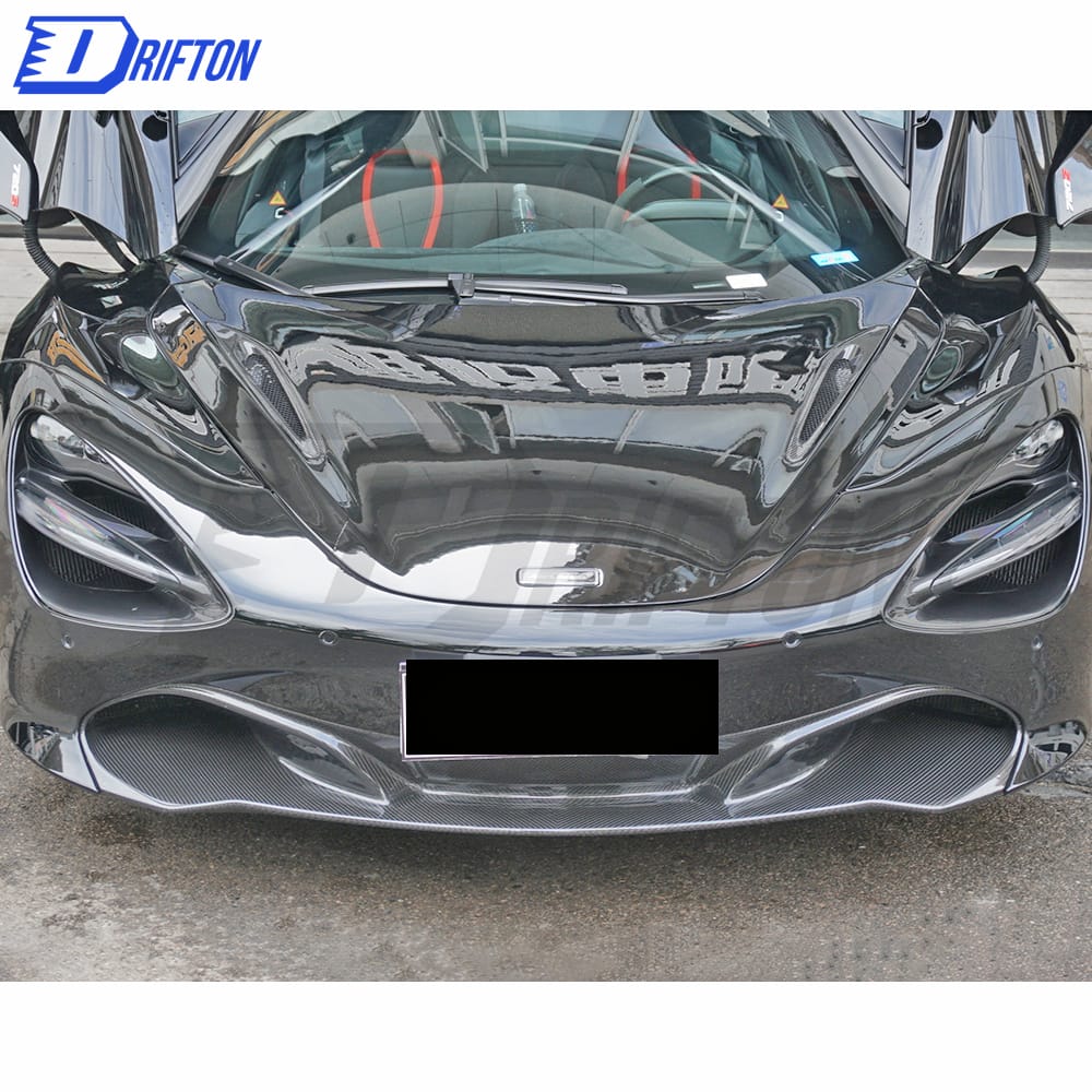 OEM Style Dry Carbon Fiber Front Lip For Mclaren 720S 2015-2017
