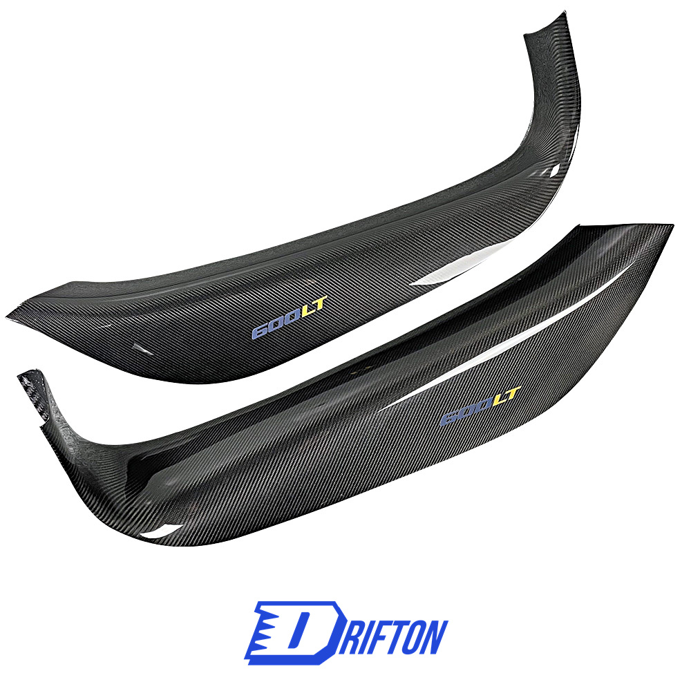 600LT Style Dry Carbon Fiber Door Step Sill Panels For Mclaren 570S 570GT 2015-2020