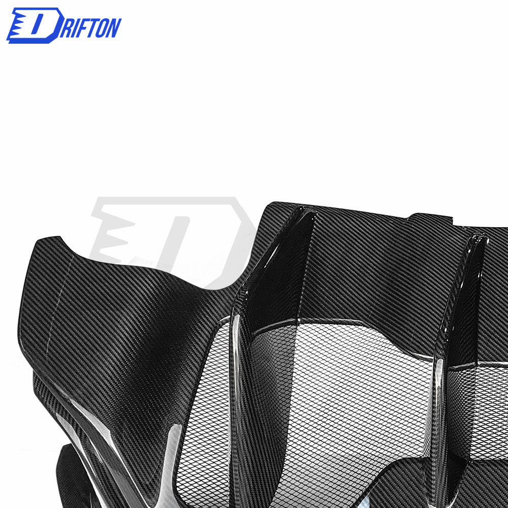 600LT Style Dry Carbon Fiber Rear Bumper For Mclaren 570S 2015-2020