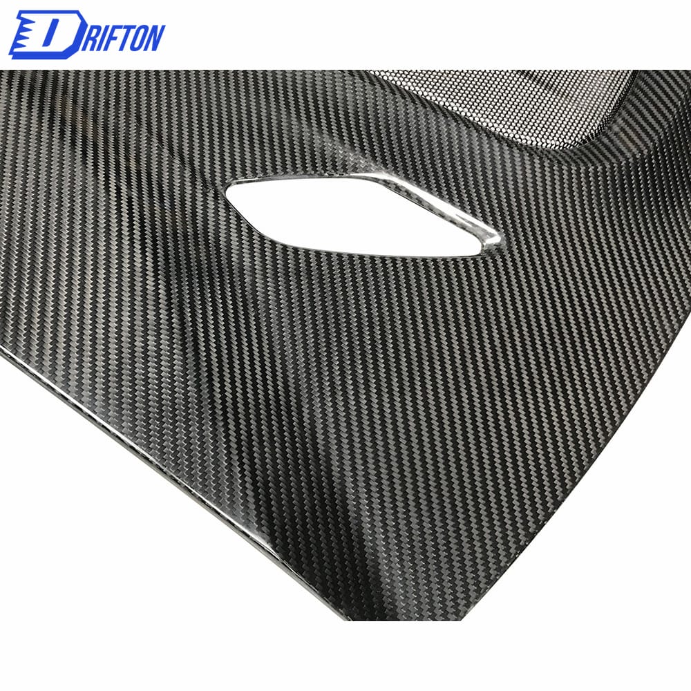 600LT Style Dry Carbon Fiber Rear Engine Hood Cover For Mclaren 570S 2015-2020