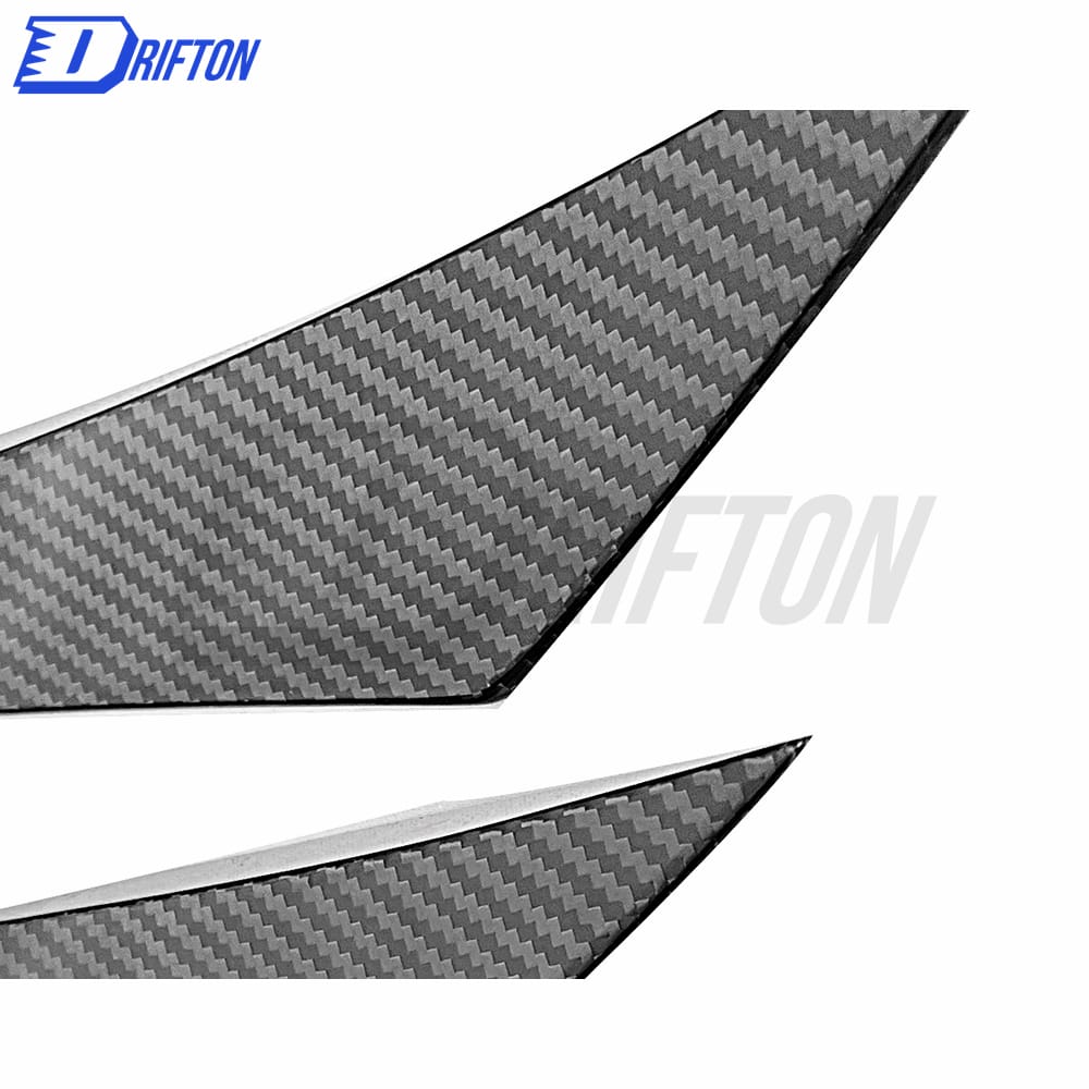 Dry Carbon Fiber Front Bumper Canards For Mclaren GT