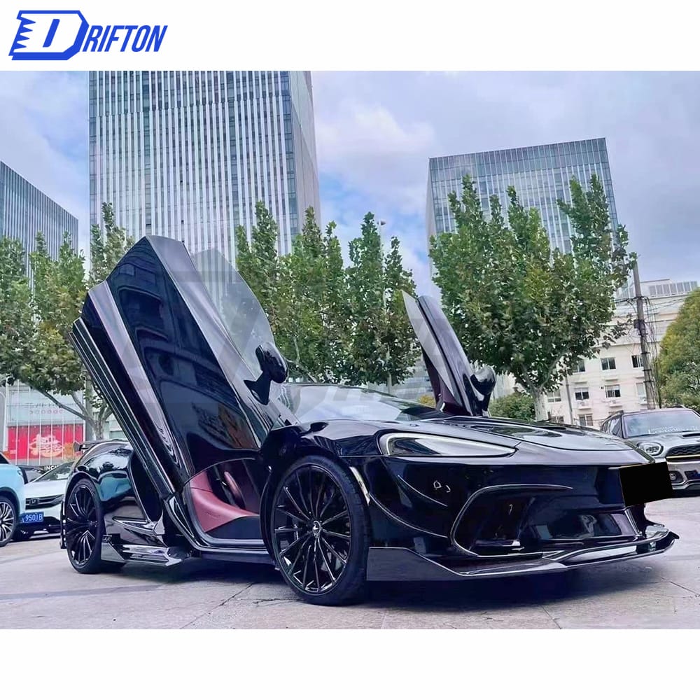 Dry Carbon Fiber Front Bumper Canards For Mclaren GT