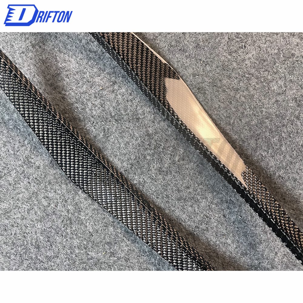 GT4 Style Carbon Fiber Front Bumper Canards For Mclaren 540C 570S 570GT 2015-2020