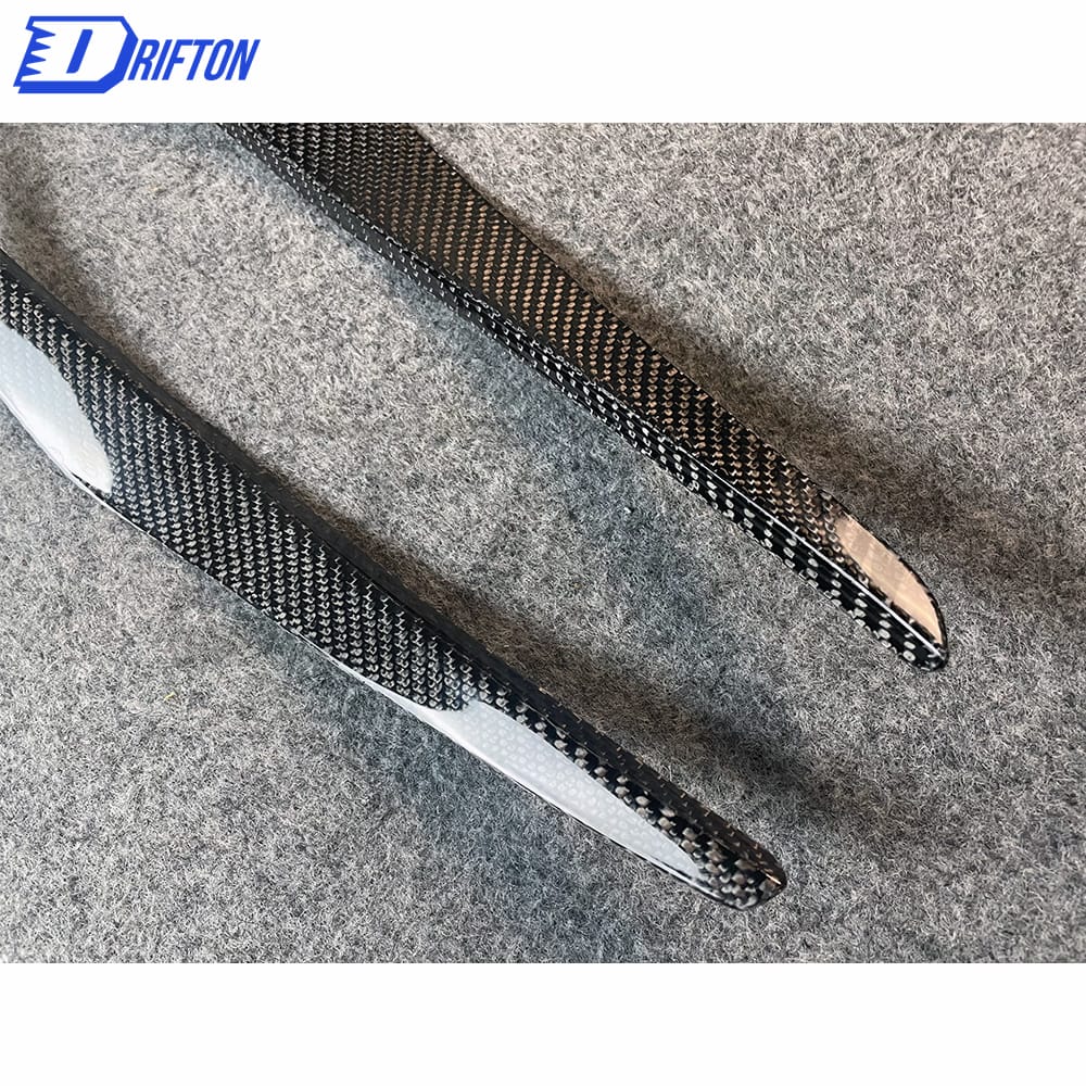 GT4 Style Carbon Fiber Front Bumper Canards For Mclaren 540C 570S 570GT 2015-2020