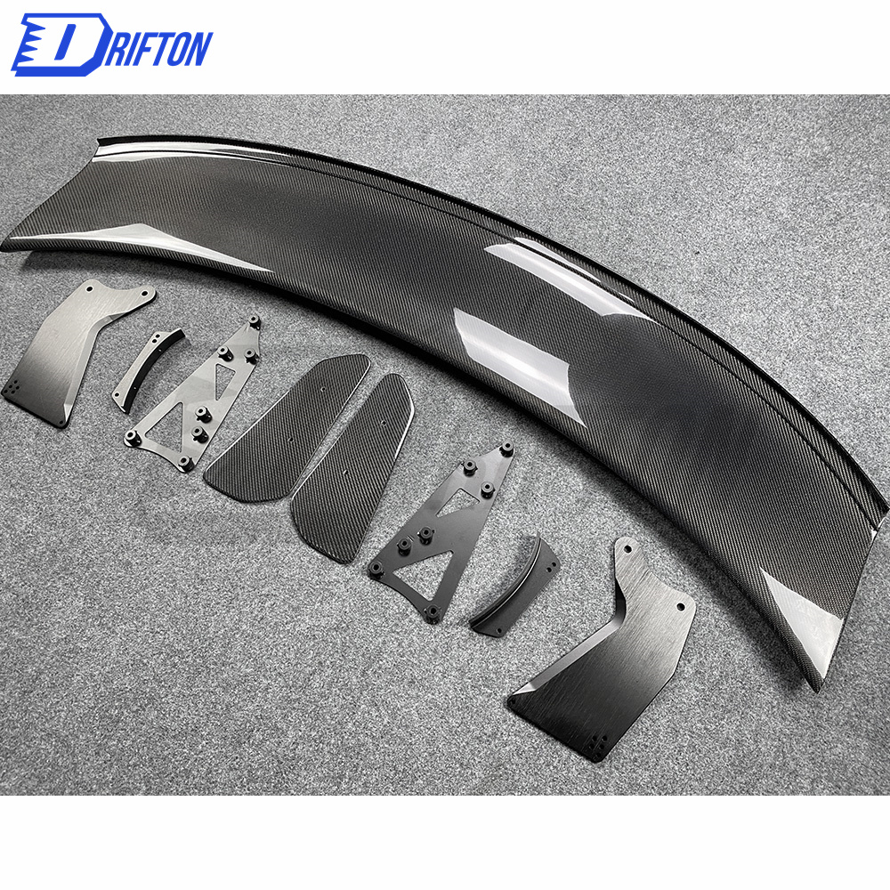 GT4 Style Dry Carbon Fiber Rear Spoiler GT Wing For Mclaren 570S 570GT 2015-2020