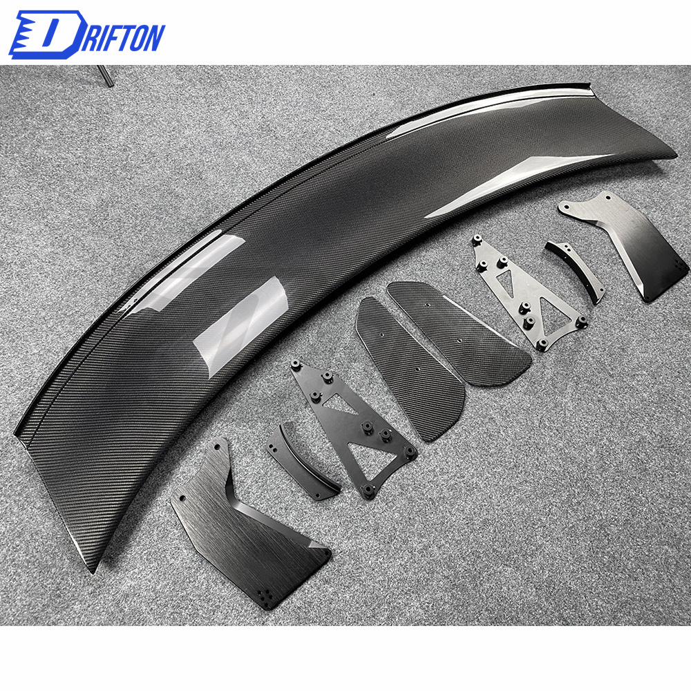 GT4 Style Dry Carbon Fiber Rear Spoiler GT Wing For Mclaren 570S 570GT 2015-2020