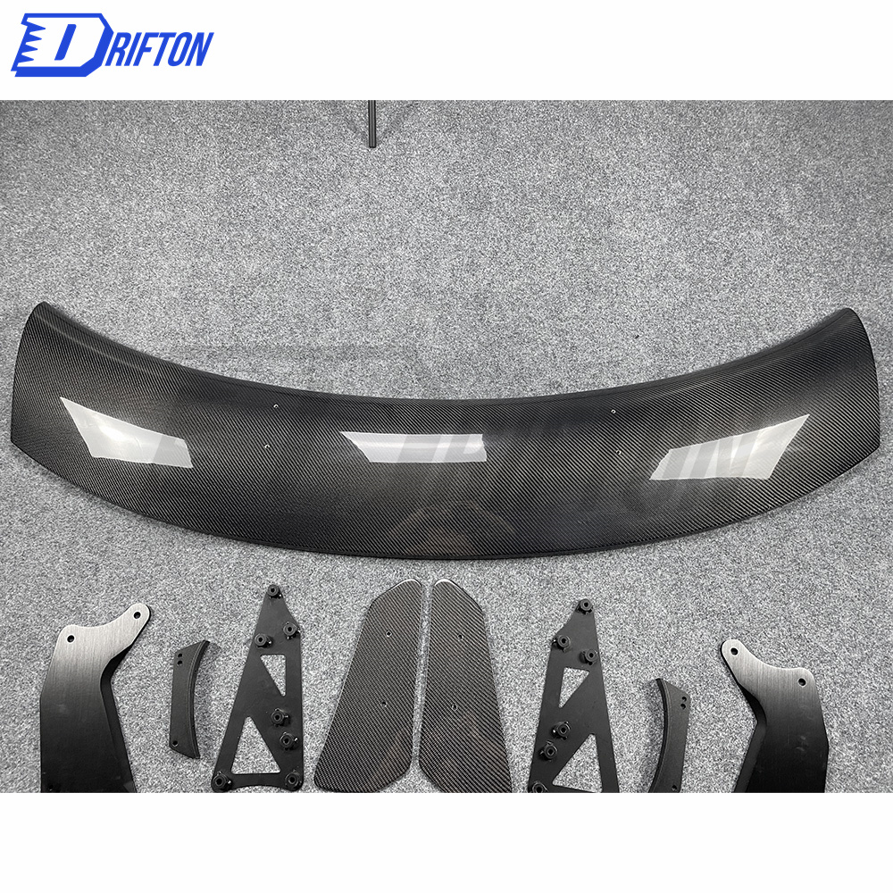 GT4 Style Dry Carbon Fiber Rear Spoiler GT Wing For Mclaren 570S 570GT 2015-2020