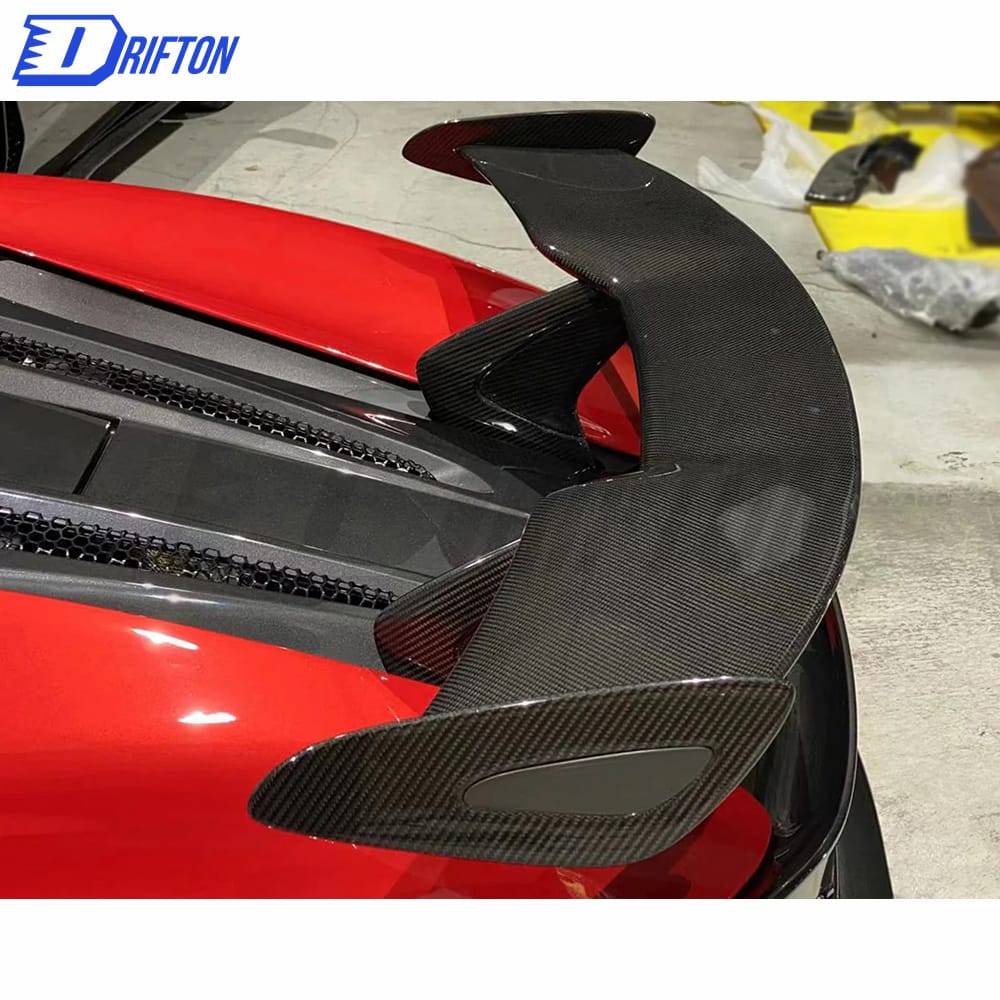 MSO Style Dry Carbon Fiber Rear Spoiler GT Wing For Mclaren 570S 570GT 2015-2020