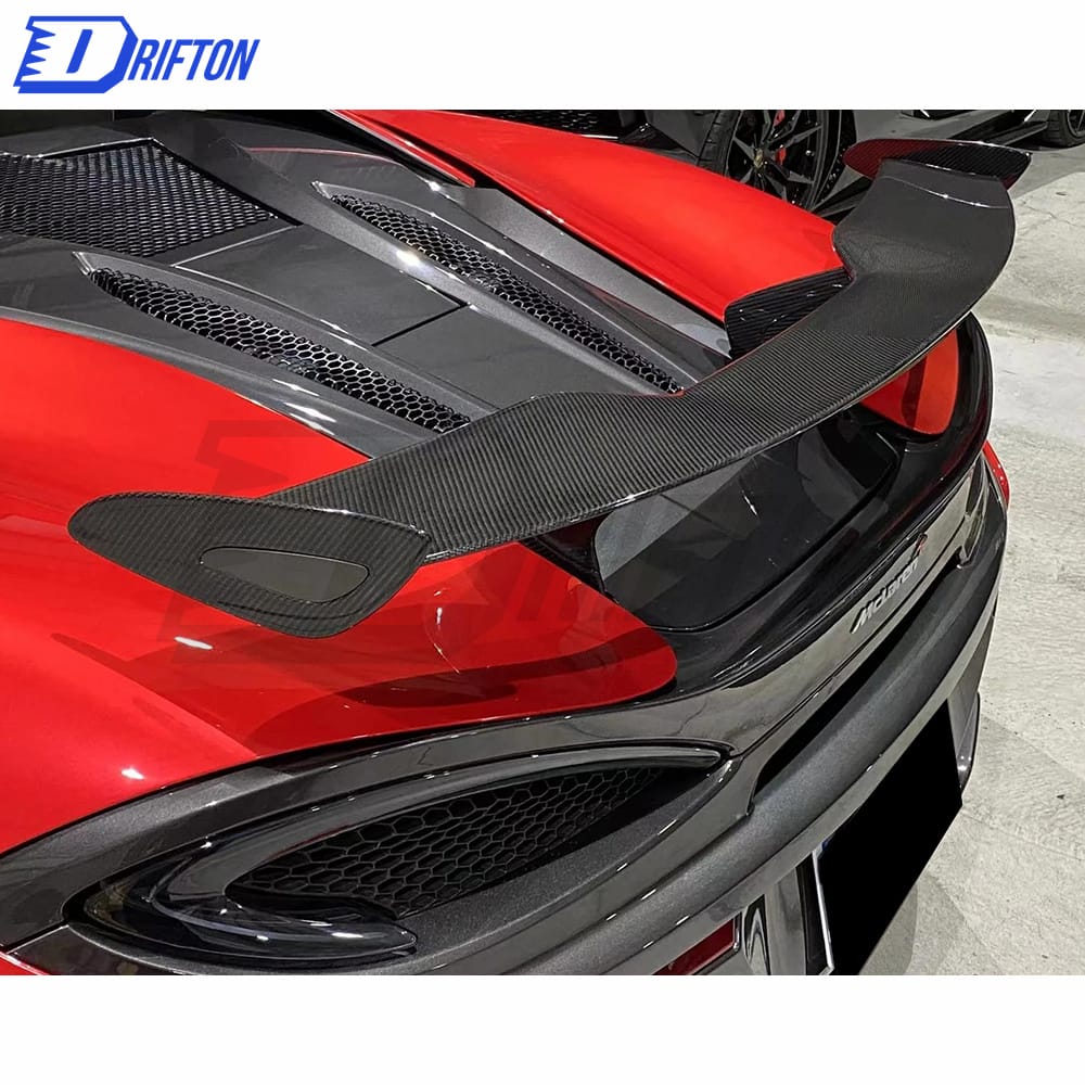 MSO Style Dry Carbon Fiber Rear Spoiler GT Wing For Mclaren 570S 570GT 2015-2020