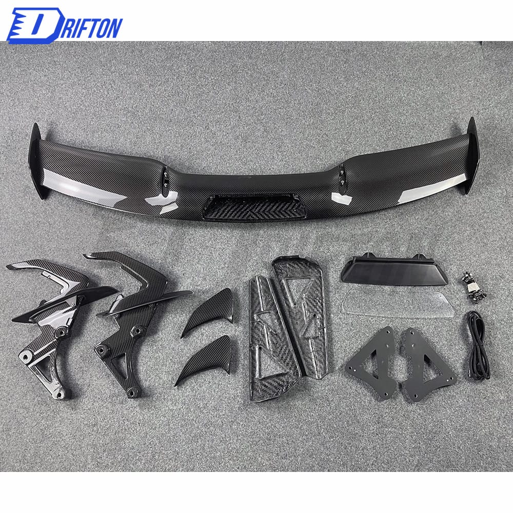 MSO Style Dry Carbon Fiber Rear Spoiler GT Wing For Mclaren 570S 570GT 2015-2020