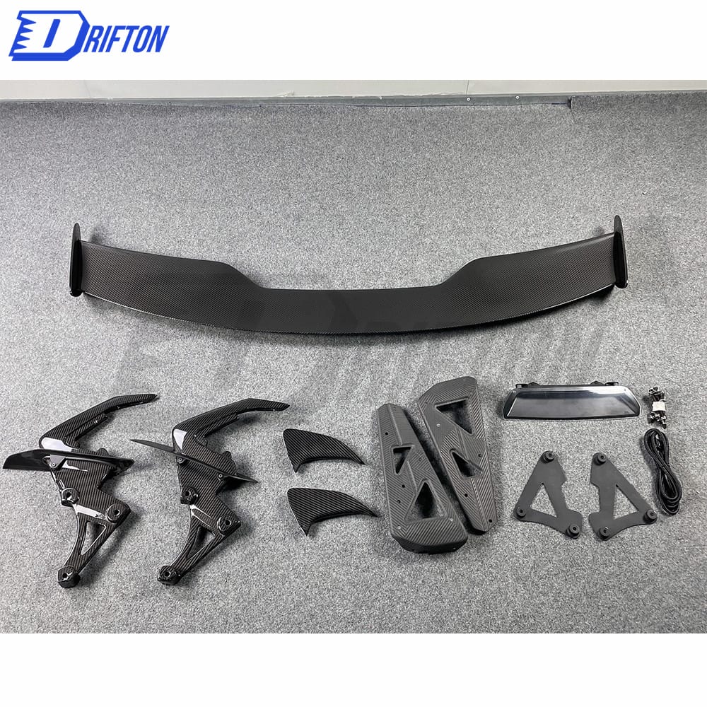 MSO Style Dry Carbon Fiber Rear Spoiler GT Wing For Mclaren 570S 570GT 2015-2020
