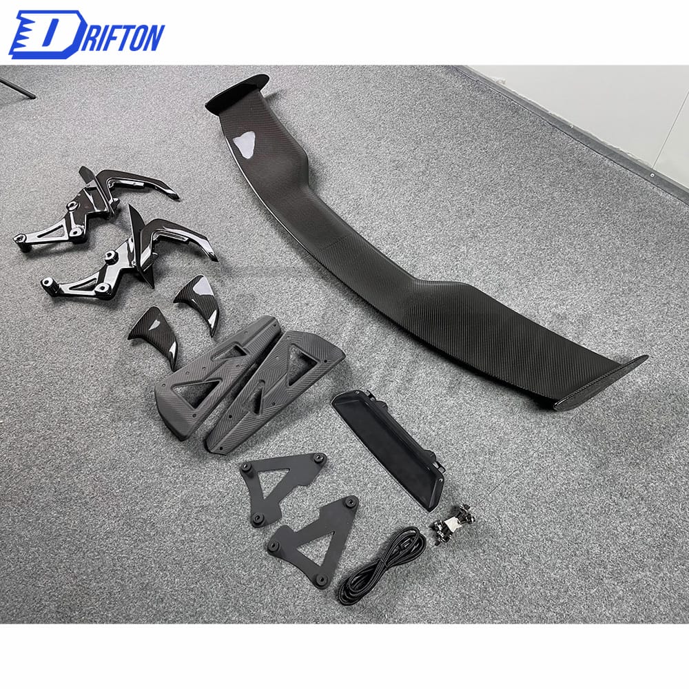 MSO Style Dry Carbon Fiber Rear Spoiler GT Wing For Mclaren 570S 570GT 2015-2020