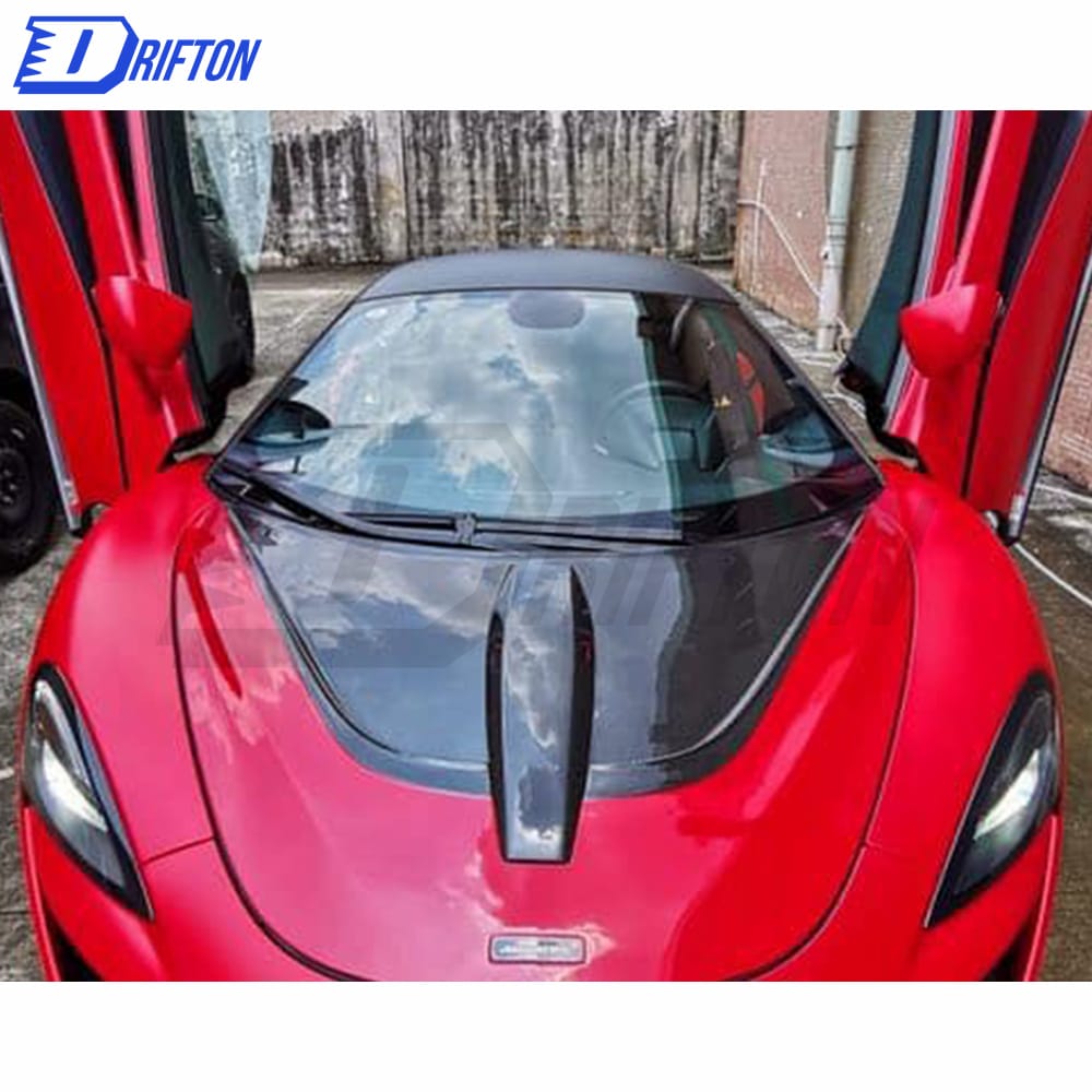 Novitec Style Half Dry Carbon Fiber Hood For Mclaren 570S 570GT 600LT 2015-2020