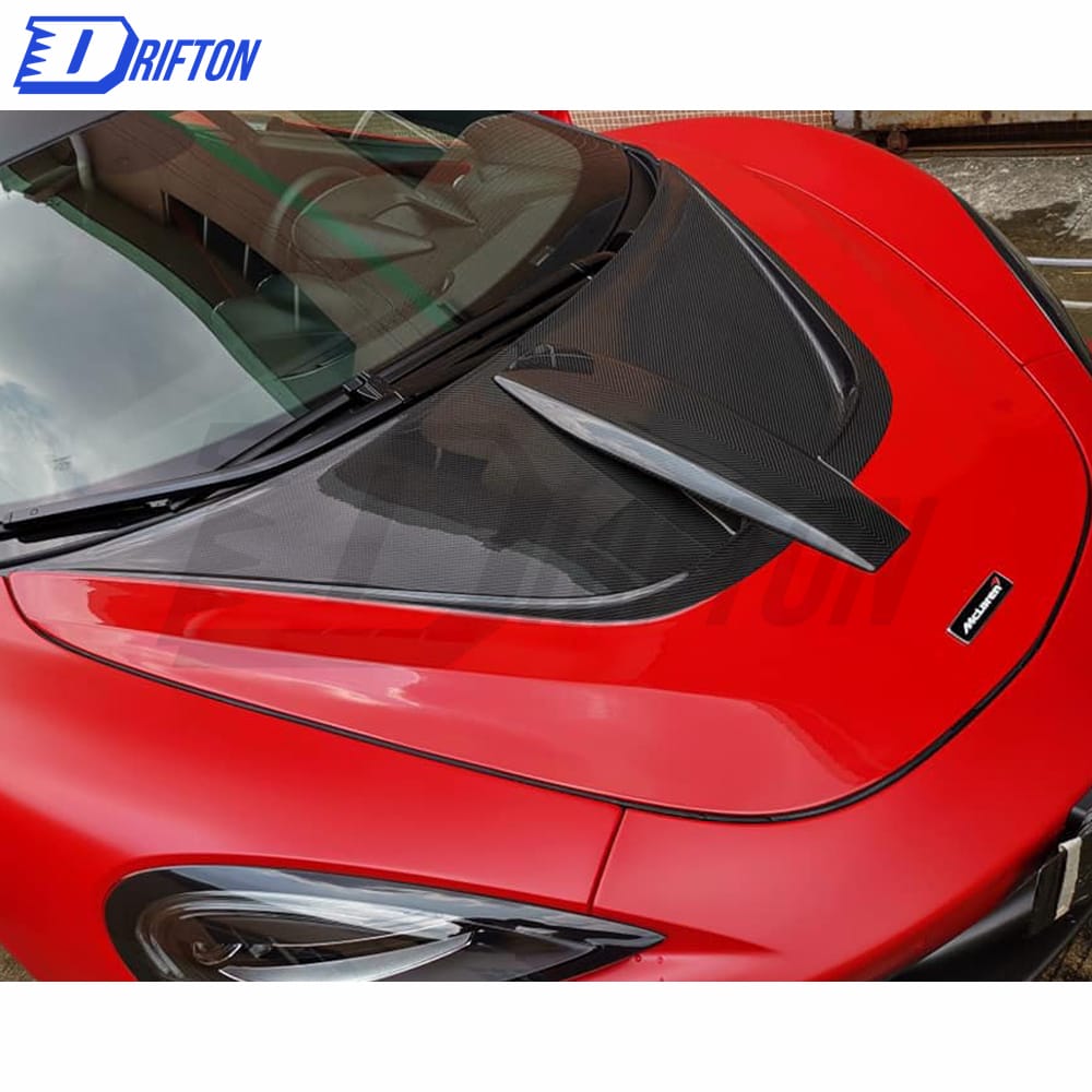 Novitec Style Half Dry Carbon Fiber Hood For Mclaren 570S 570GT 600LT 2015-2020