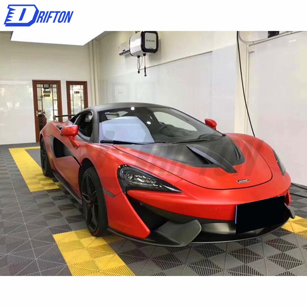 Novitec Style Half Dry Carbon Fiber Hood For Mclaren 570S 570GT 600LT 2015-2020