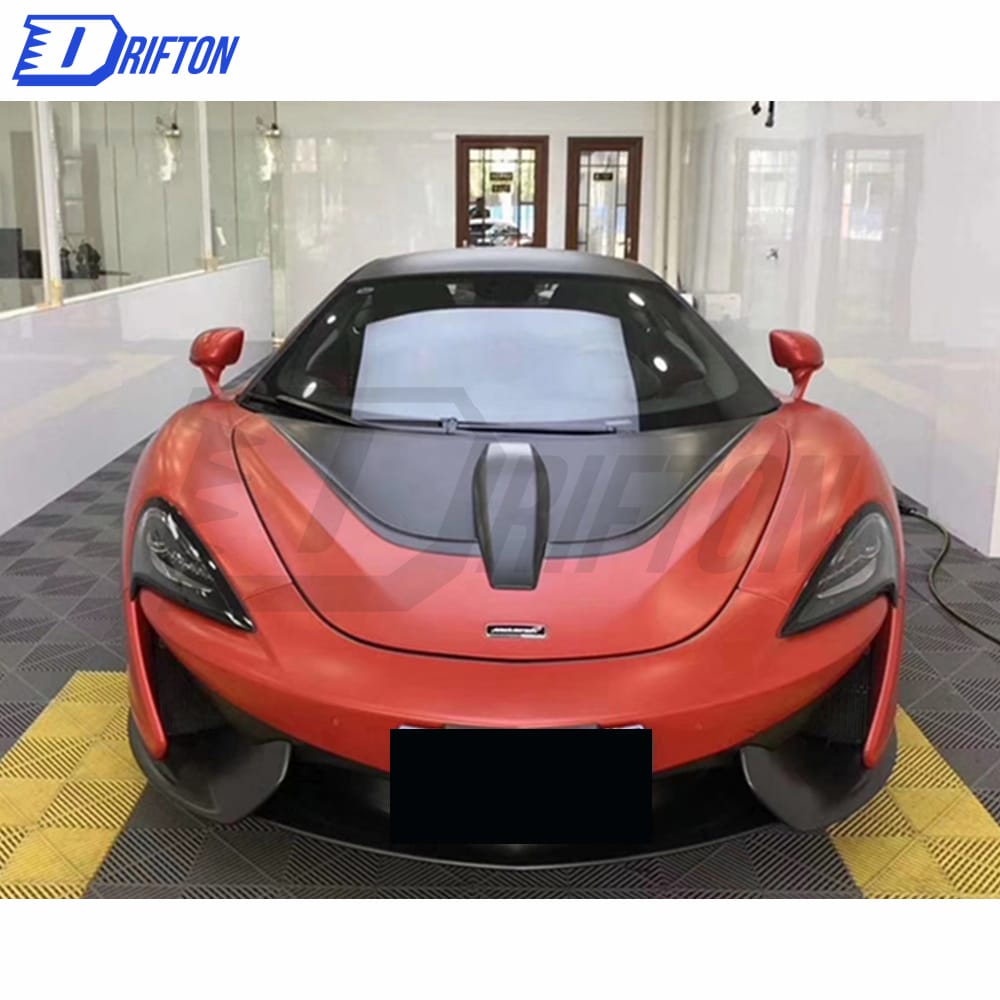 Novitec Style Half Dry Carbon Fiber Hood For Mclaren 570S 570GT 600LT 2015-2020