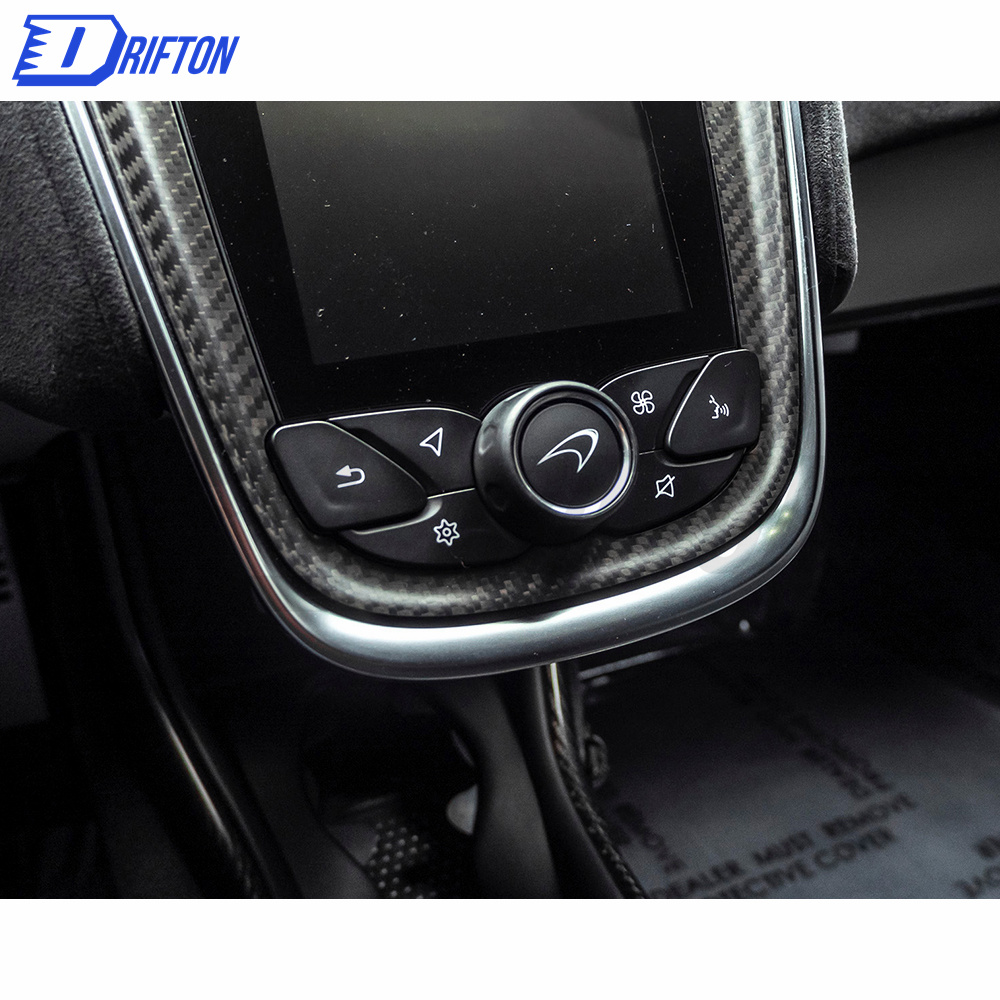 OEM Style Dry Carbon Fiber Interiors Central Control Panel For McLaren 570S 600LT 2015-2020