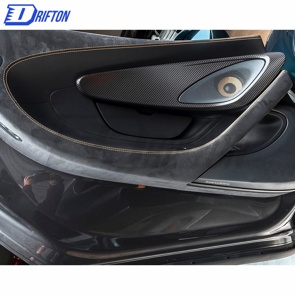 OEM Style Dry Carbon Fiber Interiors Door Trims For McLaren 570S 600LT 2015-2020