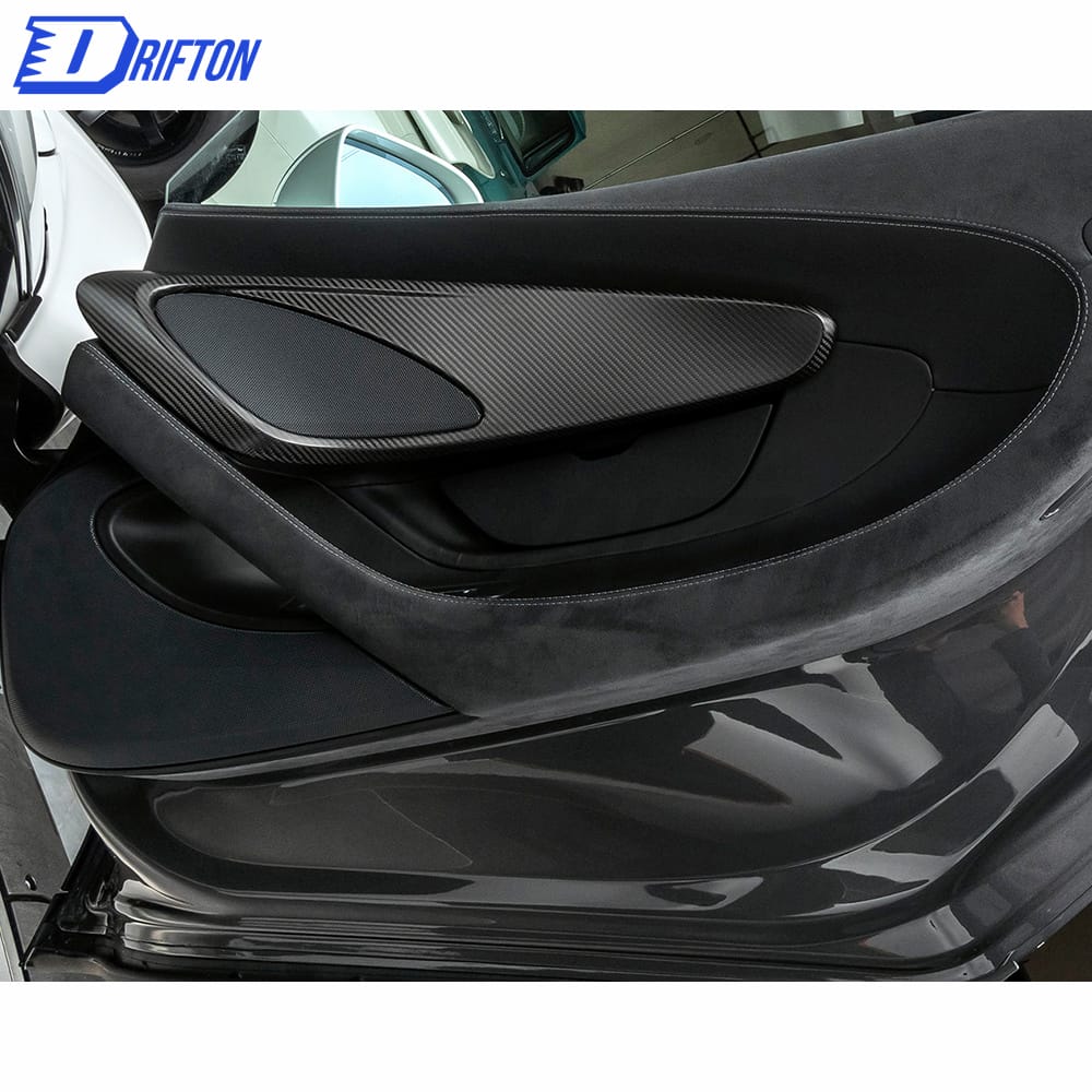 OEM Style Dry Carbon Fiber Interiors Door Trims For McLaren 570S 600LT 2015-2020