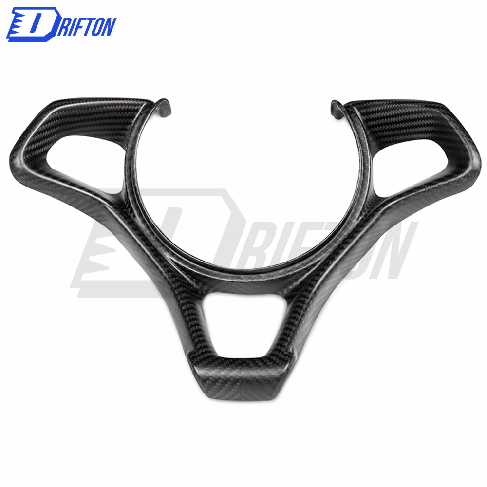 OEM Style Dry Carbon Fiber Steering Wheel Trim Cover For McLaren 570S 600LT 2015-2020 (9)